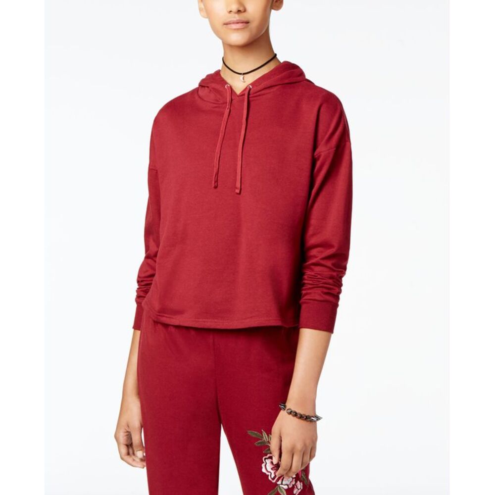 Ultra Flirt Juniors Embroidered Pullover Hoodie